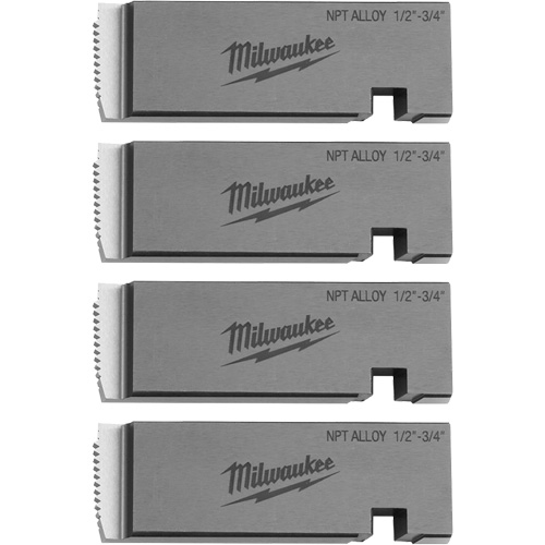 Fili&egrave;res de filetage pour tuyaux universel NPT, Pour tuyau de 1/2"-3/4", Alliage Ontario Safety Products