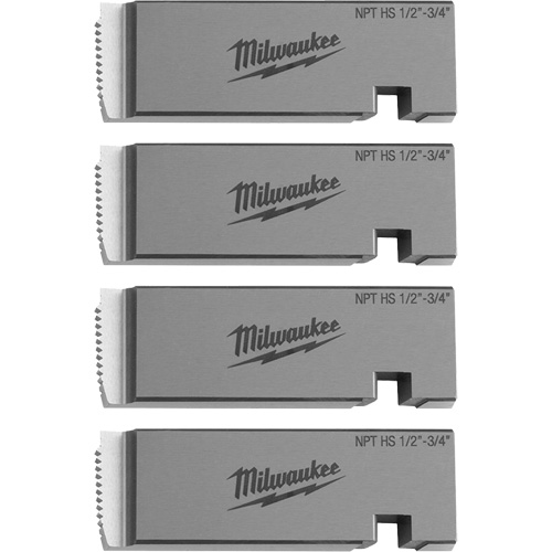 NPT Universal Pipe Threading Dies, For Pipe Size 1/2"-3/4", High Speed Steel Ontario Safety Products