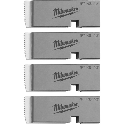 Fili&egrave;res de filetage pour tuyaux universel NPT, Pour tuyau de 1"-2", Haute vitesse pour acier inoxydable Ontario Safety Products