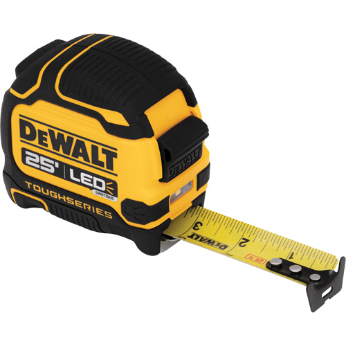 TOUGHSERIES LED Lighted Tape Measure, 25' Ontario Safety Products