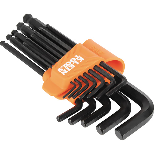 L-Style Ball-End Hex Key Wrench Set, 12 Pcs., Imperial Ontario Safety Products