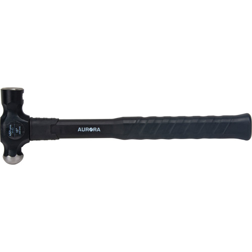Marteau &agrave; panne ronde, Poids de la t&ecirc;te 16 oz, Face Ordinaire, Prise Fibre de verre Ontario Safety Products