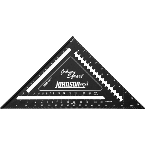12" Johnny Square&reg; Professional Easy-Read Rafter Square Ontario Safety Products