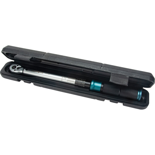 72-Tooth Torque Wrench, Click, 3/8" Square Drive, 10 - 100 ft-lbs. Ontario Safety Products
