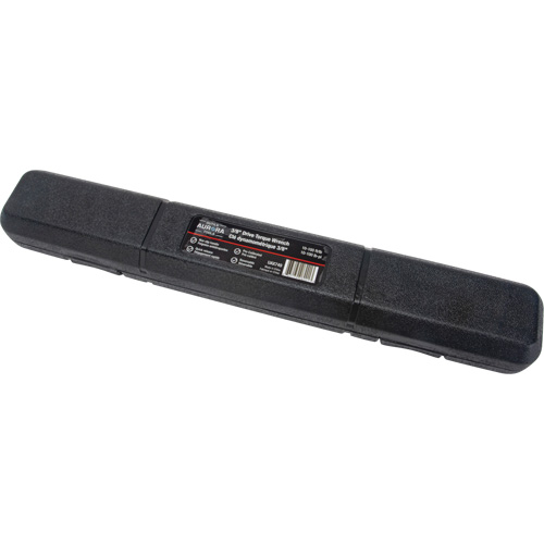 72-Tooth Torque Wrench, Click, 3/8" Square Drive, 10 - 100 ft-lbs. Ontario Safety Products