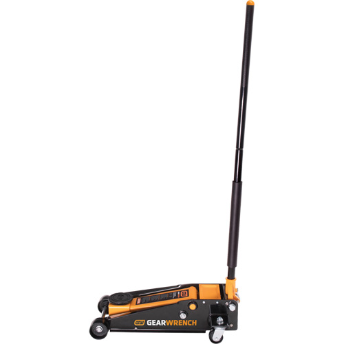 Heavy-Duty Floor Jack, 3 Ton(s) Capacity, 5-1/4" Lowered, 18-1/4" Raised, Manual Hydraulic Ontario Safety Products