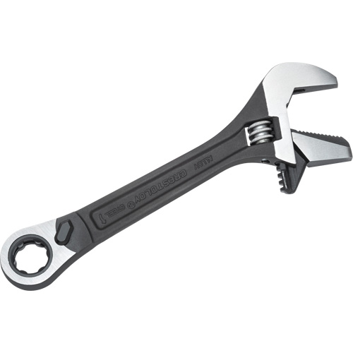 11-Piece Pass-Thru X6 Adjustable Wrench & Spline Socket Set, 13" L, 2-27/50" Max Width, Black Phosphate Ontario Safety Products