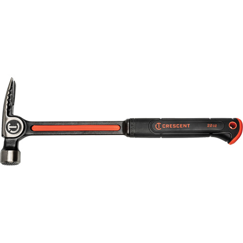 Marteau de charpente en acier avec face meul&eacute;e, 22 oz, Prise en Acier plein, 16" lo Ontario Safety Products