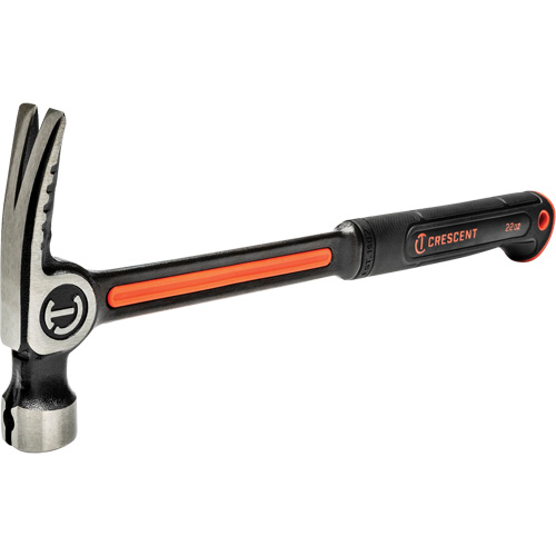 Marteau de charpente en acier avec face meul&eacute;e, 22 oz, Prise en Acier plein, 16" lo Ontario Safety Products