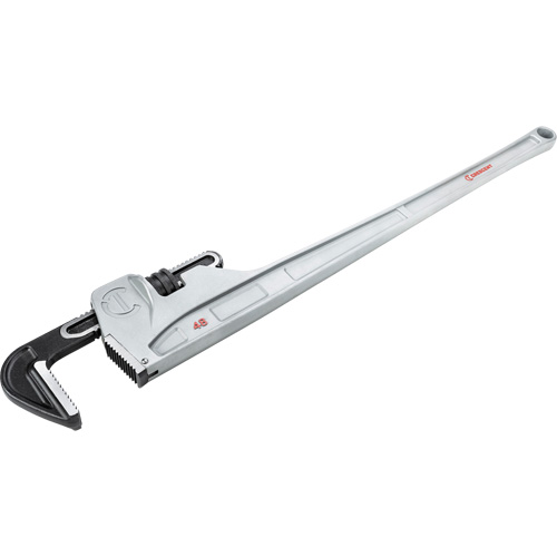 Pipe Wrench, 6" Jaw Capacity, 48" Long, Powder Coated Finish, Non-Ergonomic Handle Ontario Safety Products