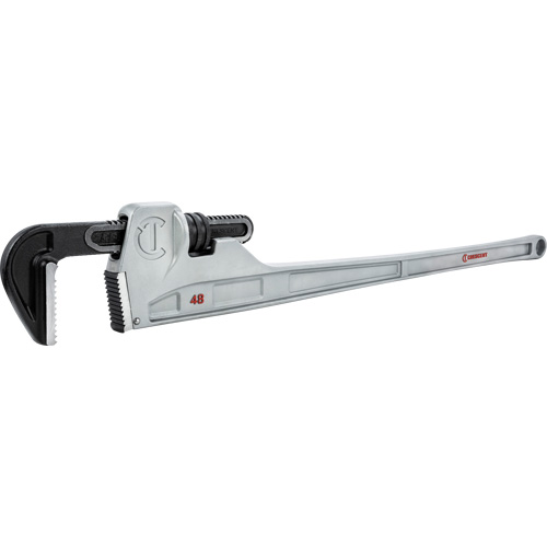 Pipe Wrench, 6" Jaw Capacity, 48" Long, Powder Coated Finish, Non-Ergonomic Handle Ontario Safety Products