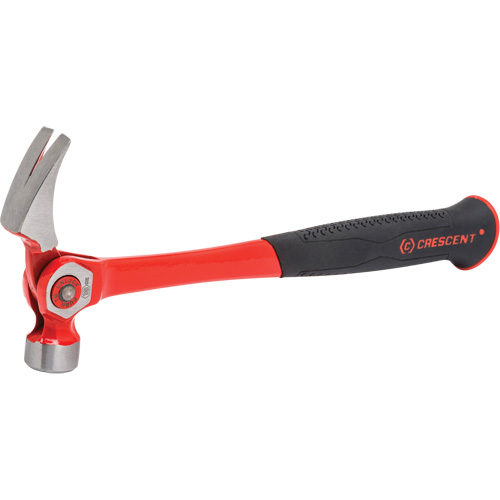 Marteau indexeur &agrave; panne fendue, 18 oz, Prise en Coussin&eacute;e/Acier plein, 14" lo Ontario Safety Products