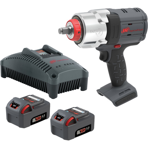 DXS2&reg; Cordless Impact Wrench Kit, 20 V, 1/2" Socket Ontario Safety Products