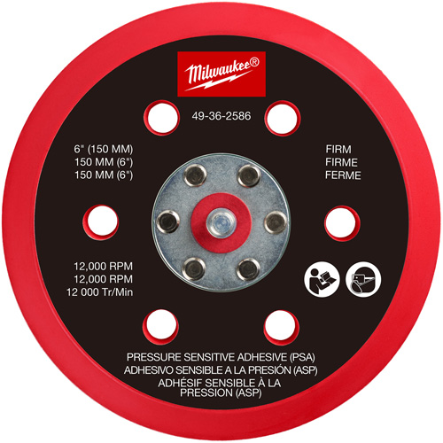Firm Pressure Sensitive Adhesive Sander Backing Pad Ontario Safety Products
