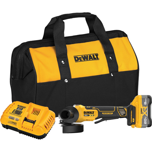Meuleuse angulaire sans balai et sans fil MAX* XR avec XR POWERPACK, Roue de 4-1/2" - 5", 20 V Ontario Safety Products