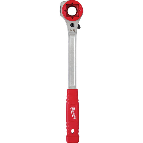 Cl&eacute; &agrave; cliquet &agrave; levier &eacute;lev&eacute;e pour monteur de ligne avec face de frappe frais&eacute;e, Prise de 3/4"/1"/1-1/8", Poign&eacute;e Ergonomique Ontario Safety Products