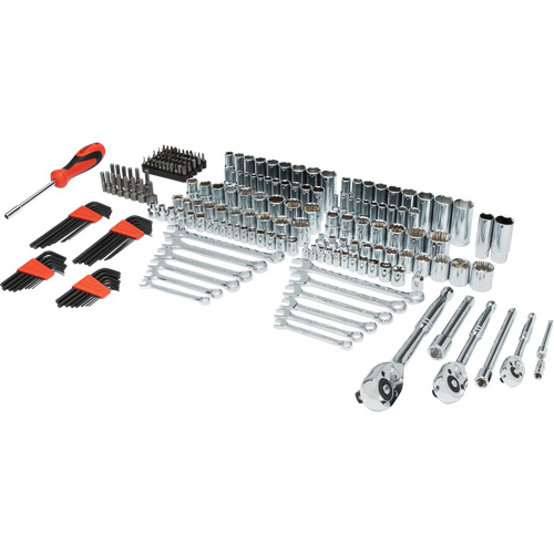 1/4", 3/8" & 1/2" Mechanics Hand Tool Set with 3-Drawer Storage Case Ontario Safety Products