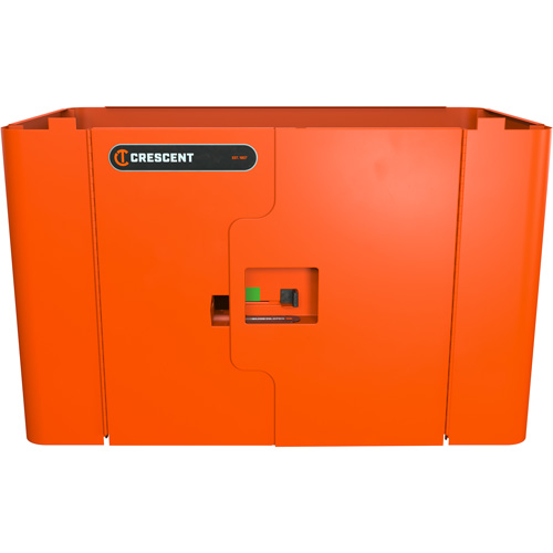 RAILWORKS Double Door Steel Security Panel Lockable Storage Ontario Safety Products