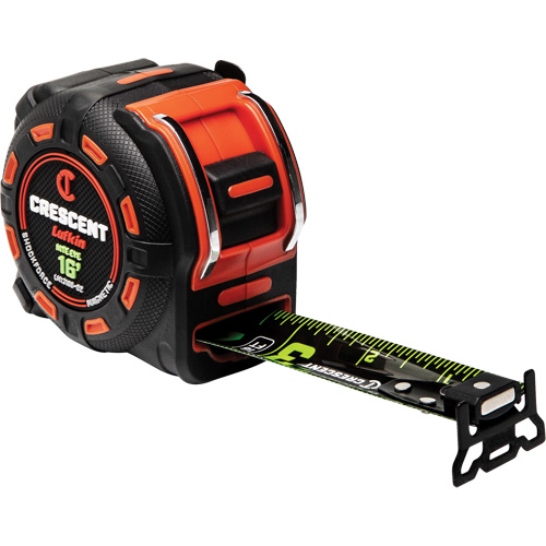 Shockforce NITE EYE Magnetic Tape Measure, 1-1/4" x 16', SAE Graduations Ontario Safety Products