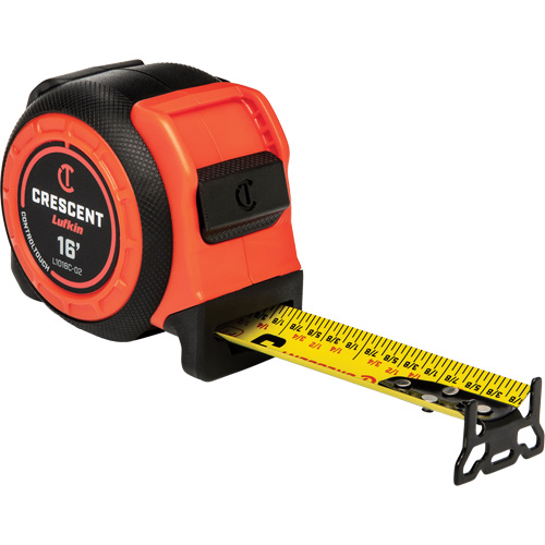 CONTROLTOUCH Tape Measure, 1-3/16" x 16', SAE Graduations Ontario Safety Products