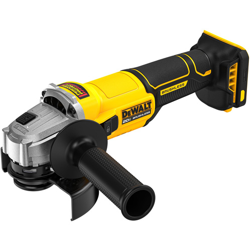 Meuleuse sans fil, sans balai &agrave; interrupteur lat&eacute;ral (outil seulement), Roue de 4-1/2", 20 V Ontario Safety Products