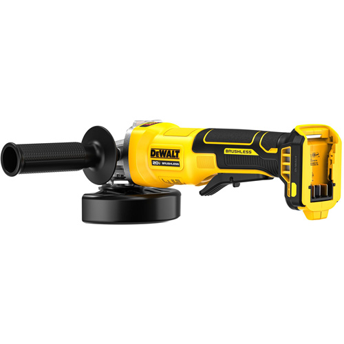 Meuleuse sans fil, sans balai &agrave; interrupteur &agrave; palette (outil seulement), Roue de 4-1/2", 20 V Ontario Safety Products