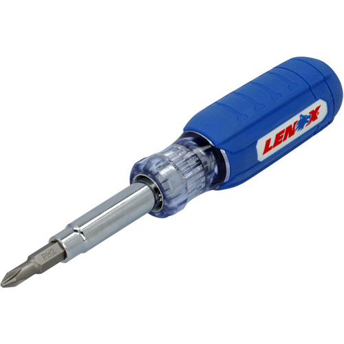 9-in-1 Multi-Bit Screwdriver, Textured Handle Ontario Safety Products