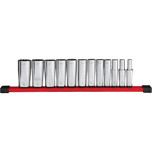 Jeu de douilles profondes SAE &agrave; 12 pans , 12 Mcx, Prise de 3/8", Profond Ontario Safety Products