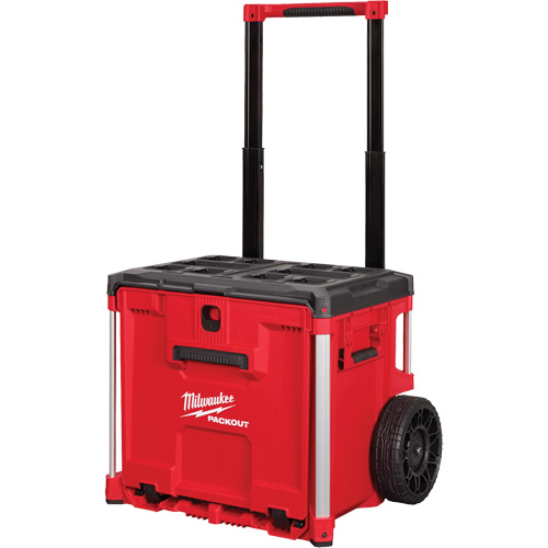 Coffre &agrave; outils roulant avec tiroir PACKOUT, 19" x 24" x 20", Noir/Rouge Ontario Safety Products