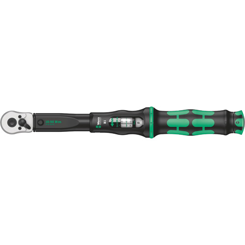 Cl&eacute; dynamom&eacute;trique Click-Torque B avec cliquet r&eacute;versible, &agrave; cliquer, Entraînement 3/8" carr&eacute;, 10 - 50 Nm Ontario Safety Products