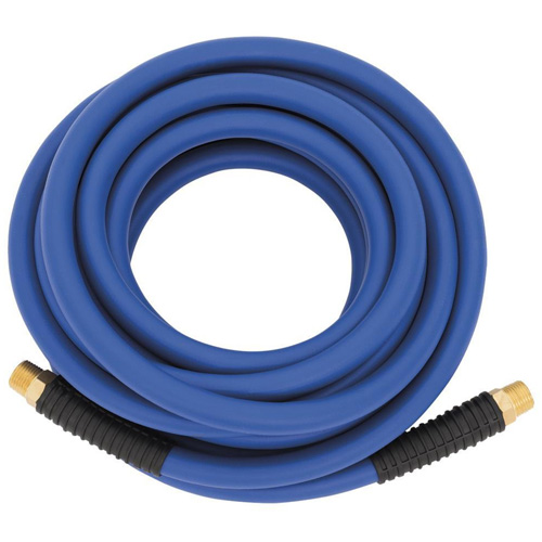 AH3850HY Hybrid Hose, Air, Polyester/Polymer, 3/8" dia. x 50', 300 psi, 1/4 NPT Ontario Safety Products