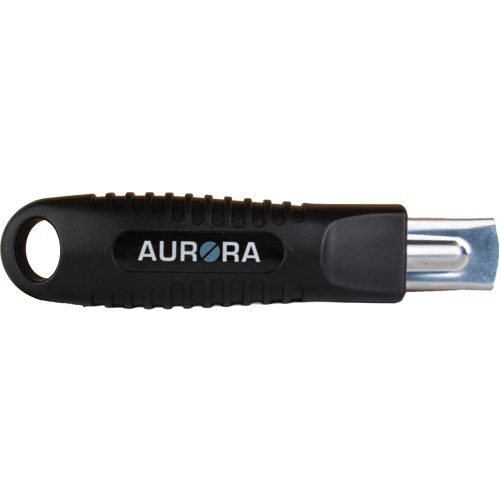 Couteau de s&eacute;curit&eacute; r&eacute;tractable standard, Acier inoxydable, Prise en Caoutchouc Ontario Safety Products