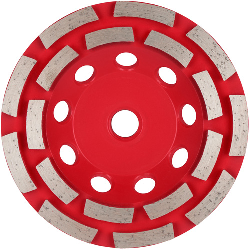 Meule boisseau diamant&eacute;e &agrave; rang&eacute;e double DIAMOND MAX Ontario Safety Products
