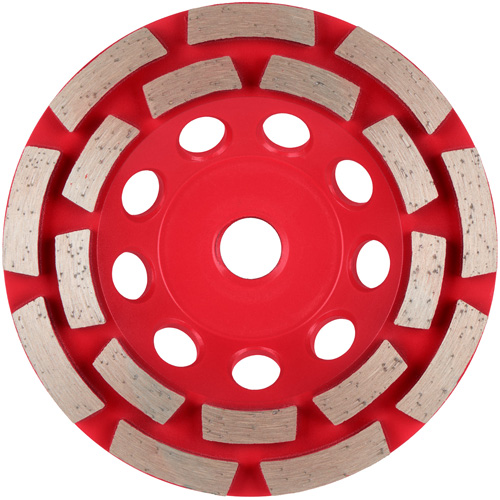 Meule boisseau diamant&eacute;e &agrave; rang&eacute;e double DIAMOND MAX Ontario Safety Products