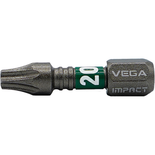 Impactech&reg; Insert Bit, Torx&reg; Tamper, T-20, 1/4" Drive Ontario Safety Products
