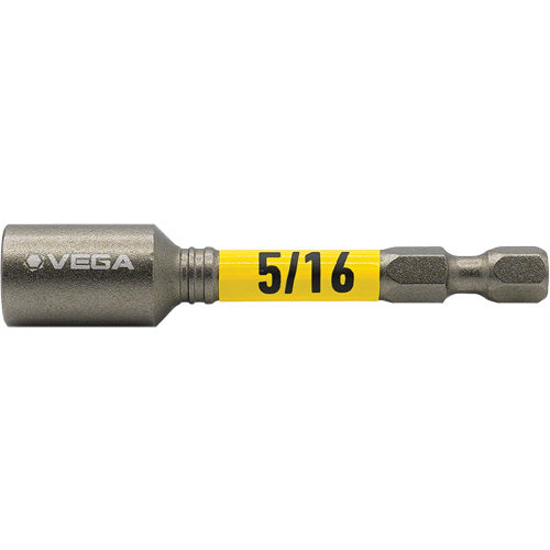 Tourne-&eacute;crou Impactech, Embout 5/16", Prise 1/4", 2-9/16" lo, Magn&eacute;tique Ontario Safety Products