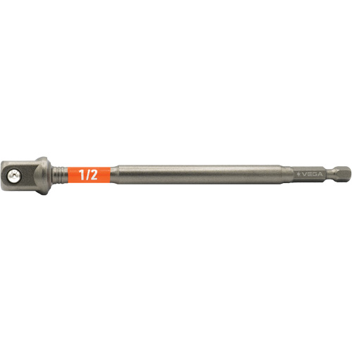 Impactech&reg; Impact Socket Adapter, 1/4" Drive Size, 1/2" Male Size, 6" L Ontario Safety Products