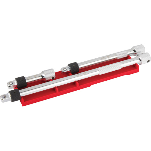 Jeu de rallonges verrouillables, Prise de 3/8", Fini Chrome, 3 M Ontario Safety Products
