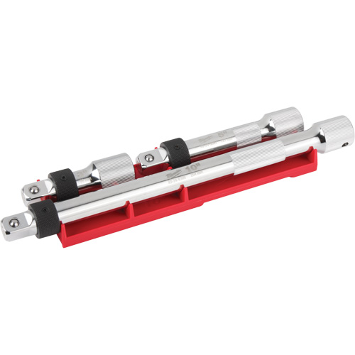 Jeu de rallonges verrouillables, Prise de 1/2", Fini Chrome, 3 M Ontario Safety Products