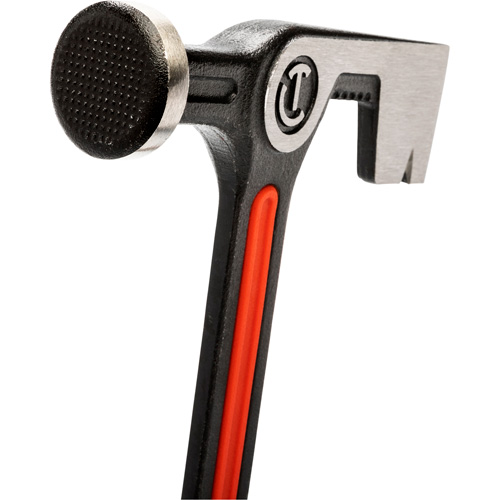 Drywall Hammer, 11 oz., Solid Steel Handle, 12-1/2" L Ontario Safety Products