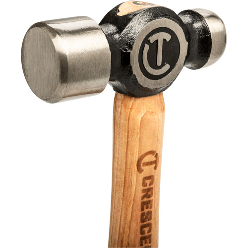 Marteau &agrave; panne ronde, Poids de la t&ecirc;te 32 oz, Face Poli, Prise Bois Ontario Safety Products