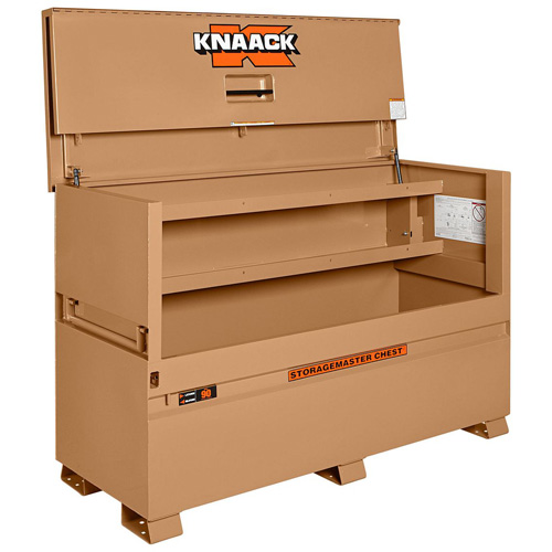Coffre piano mod&egrave;le 90 avec cadenas, 72" la x 30" p x 49" h, Havane Ontario Safety Products