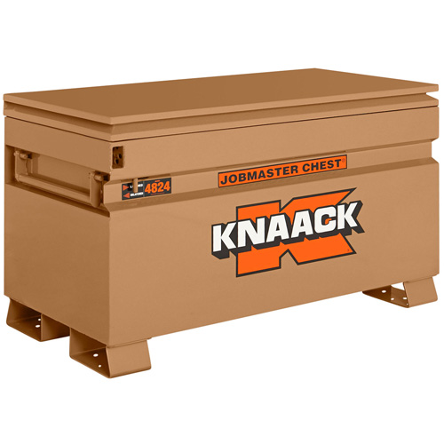 Coffre de chantier mod&egrave;le 4824 avec cadenas, 48" x 24" x 28-1/2", Acier, Havane Ontario Safety Products