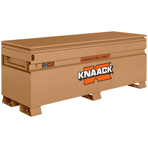 Coffre de chantier mod&egrave;le 2472 avec cadenas, 72" x 24" x 28-1/4", Acier, Havane Ontario Safety Products