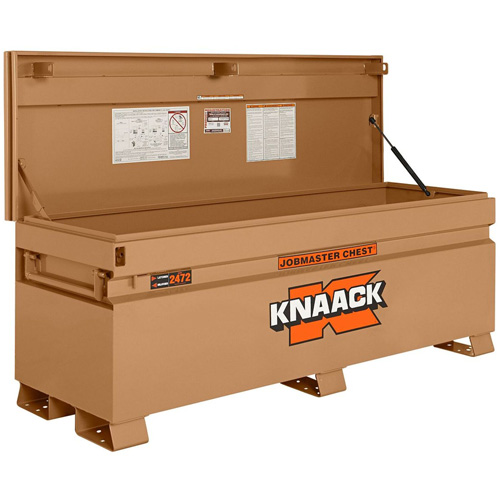 Coffre de chantier mod&egrave;le 2472 avec cadenas, 72" x 24" x 28-1/4", Acier, Havane Ontario Safety Products