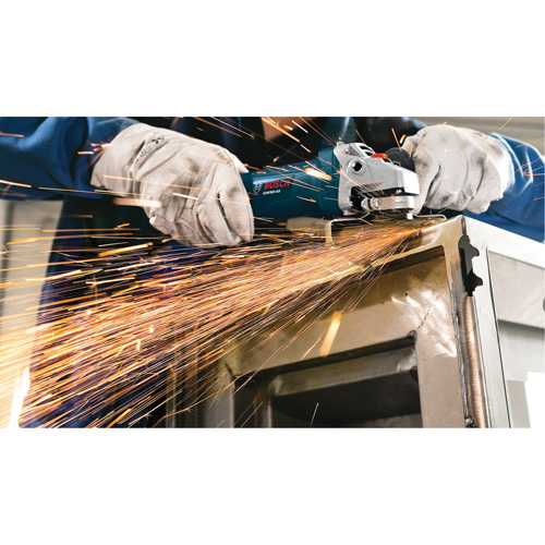 Angle Grinder, 4-1/2", 120 V, 7.5A, 11000 RPM Ontario Safety Products
