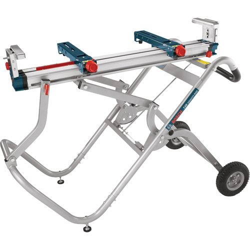 Gravity-Rise Miter Saw Stand with Wheels Ontario Safety Products