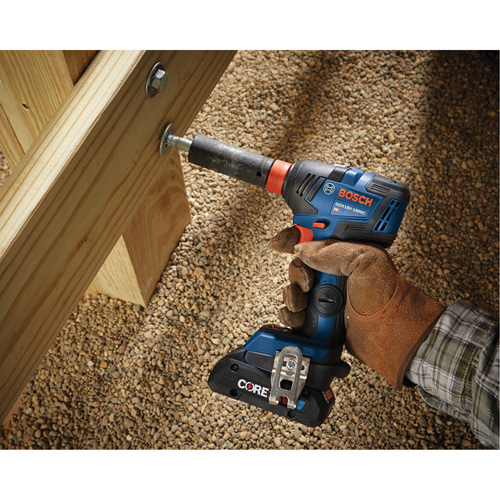 Two-In-One Bit/Socket Impact Driver/Wrench Kit, 1/2", 1800 in-lbs. Max. Torque, 18 V, Lithium-Ion Ontario Safety Products