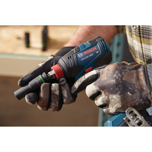 Two-In-One Bit/Socket Impact Driver/Wrench Kit, 1/2", 1800 in-lbs. Max. Torque, 18 V, Lithium-Ion Ontario Safety Products