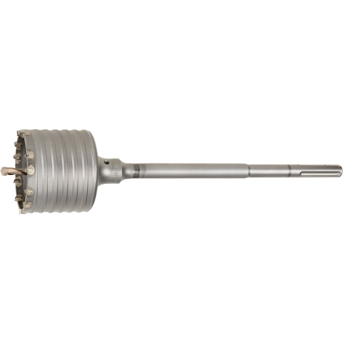 Foret-tr&eacute;pan pour marteau perforateur, 4", Profondeur de la coupe de 17" Ontario Safety Products